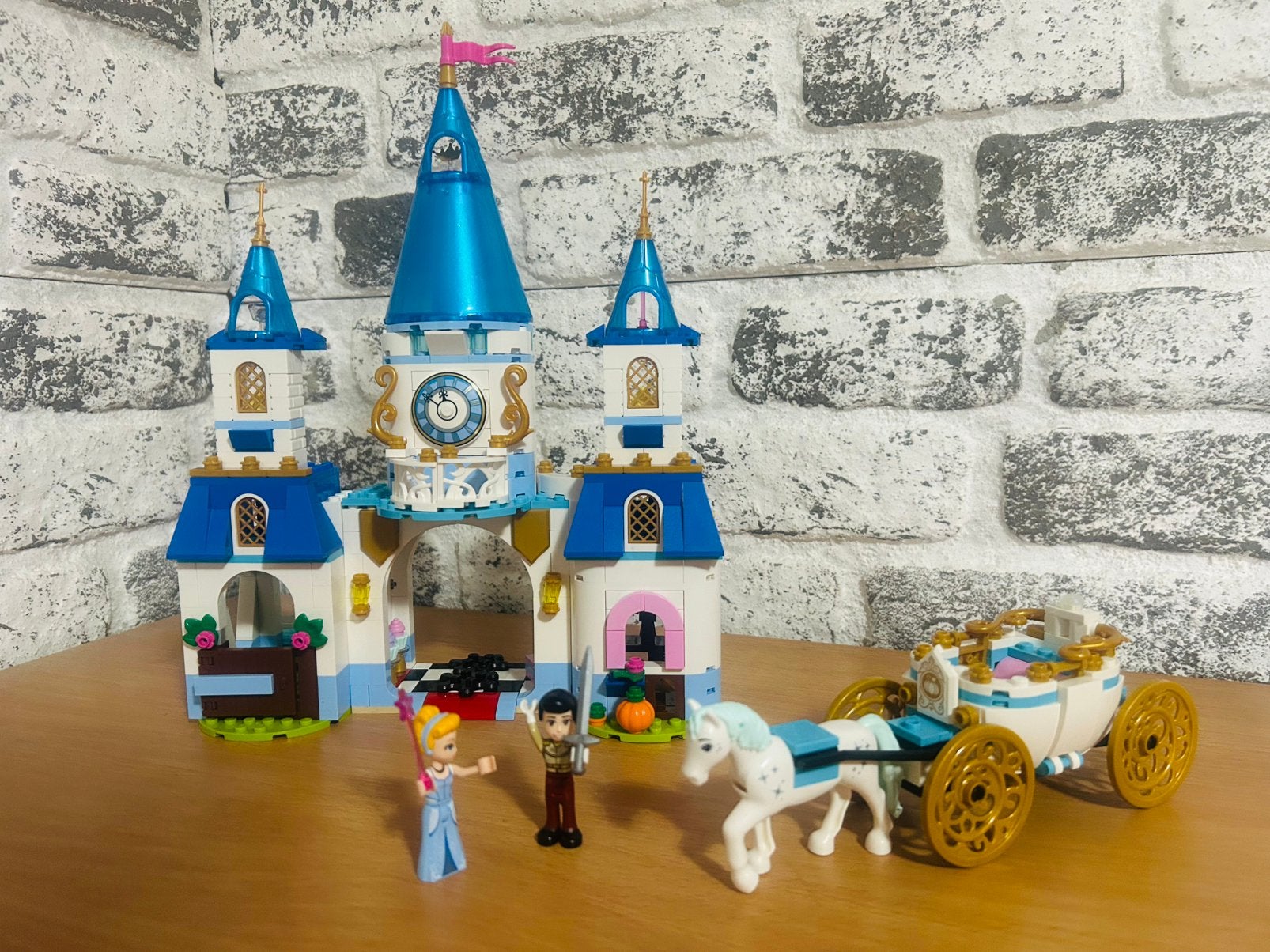 Lego Kasteel Assepoester, Ophalen of Verzenden, Zo goed als nieuw