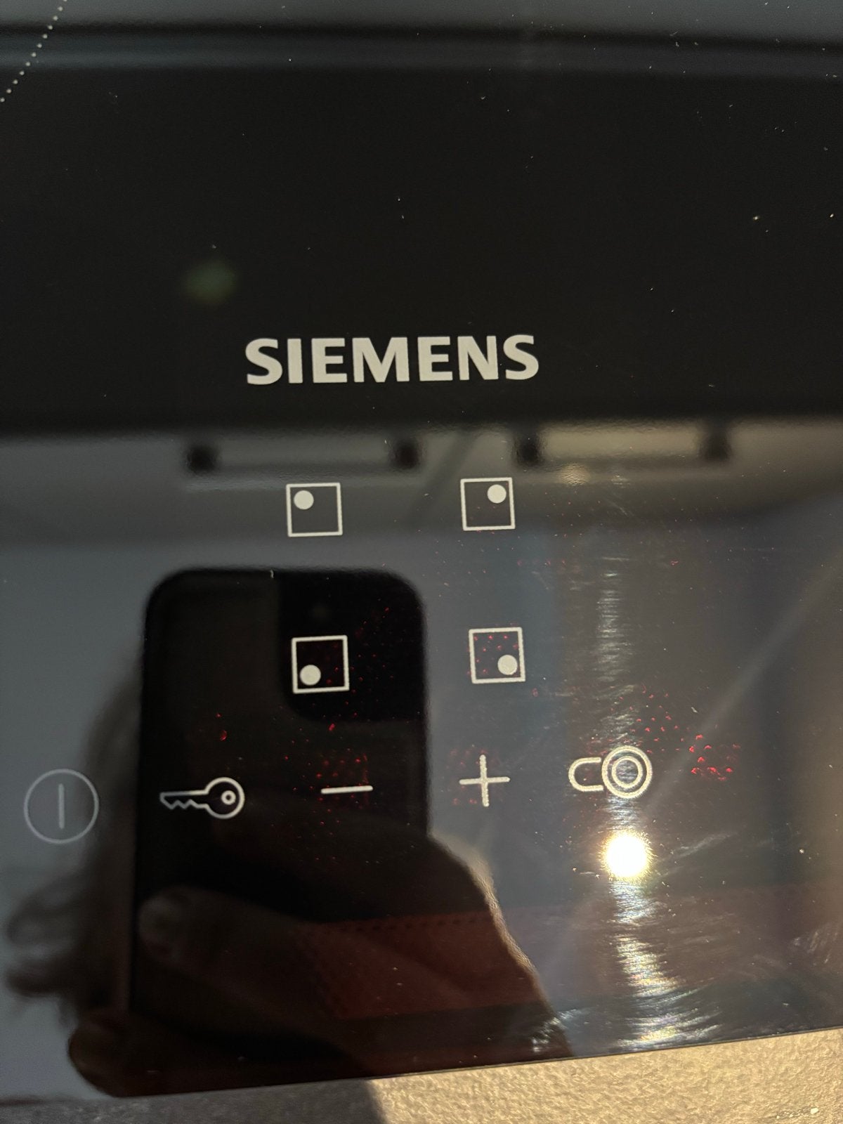 Siemens kookplaat keramisch - Zo goed als nieuw, Ophalen, 4 kookzones, Zo goed als nieuw, Inductie