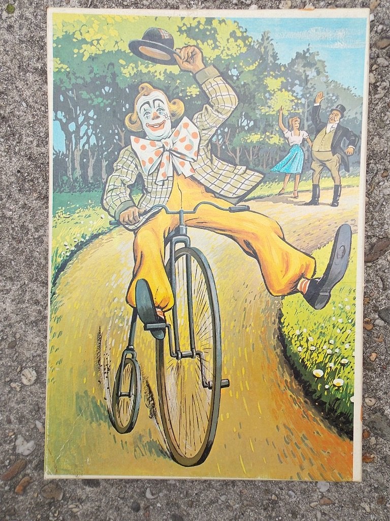 Pipo de clown puzzel compleet, Ophalen of Verzenden, Meer dan 50 stukjes, Gebruikt, 6 jaar of ouder