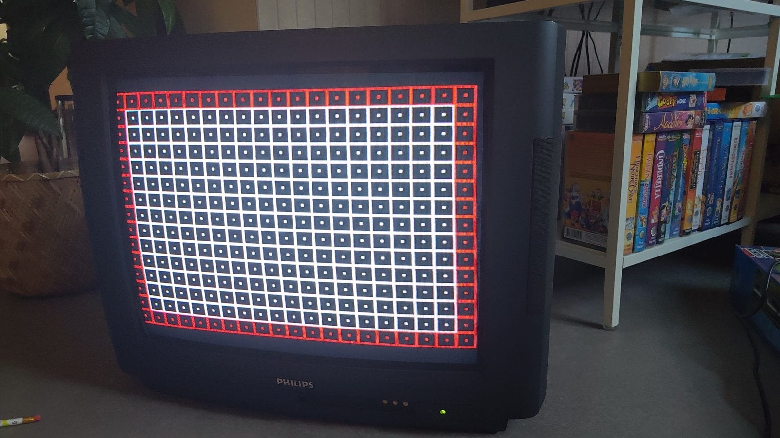 Philips Black Line CRT TV 21PT4408/00 50hz Retro, Ophalen, Gebruikt, 40 tot 60 cm, Philips