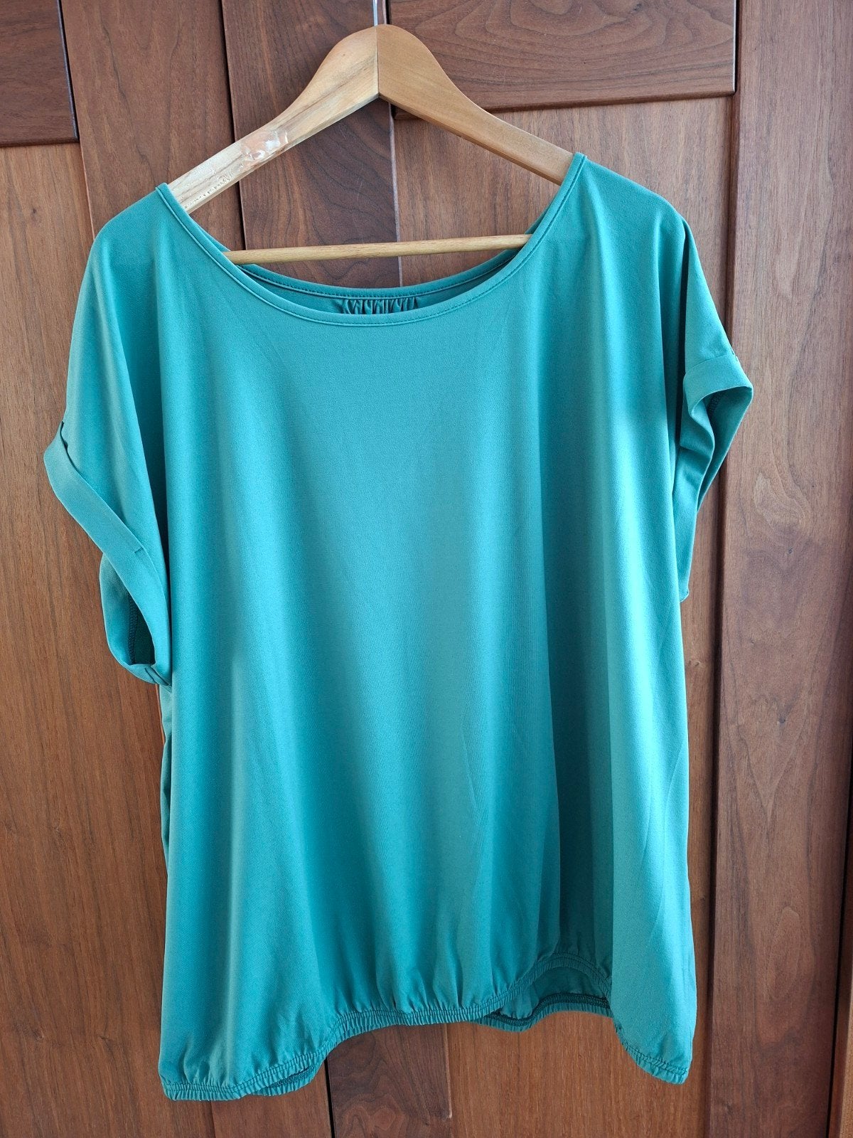 shirt/top Norah maat 48, Ophalen of Verzenden, Zo goed als nieuw, Groen, Shirt of Top
