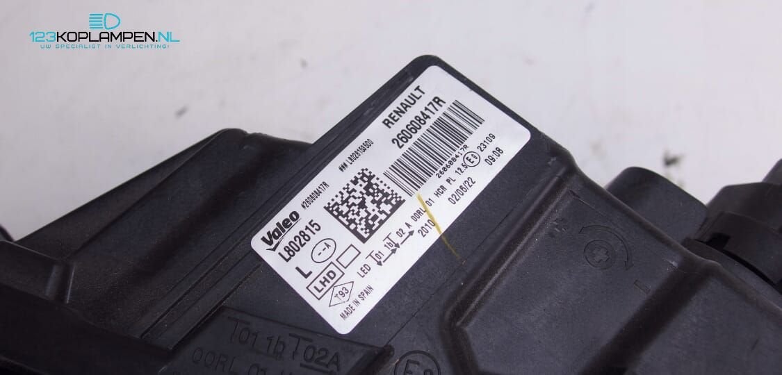 Renault Megane Facelift Full Led Koplamp links, Gebruikt, -, Renault, -