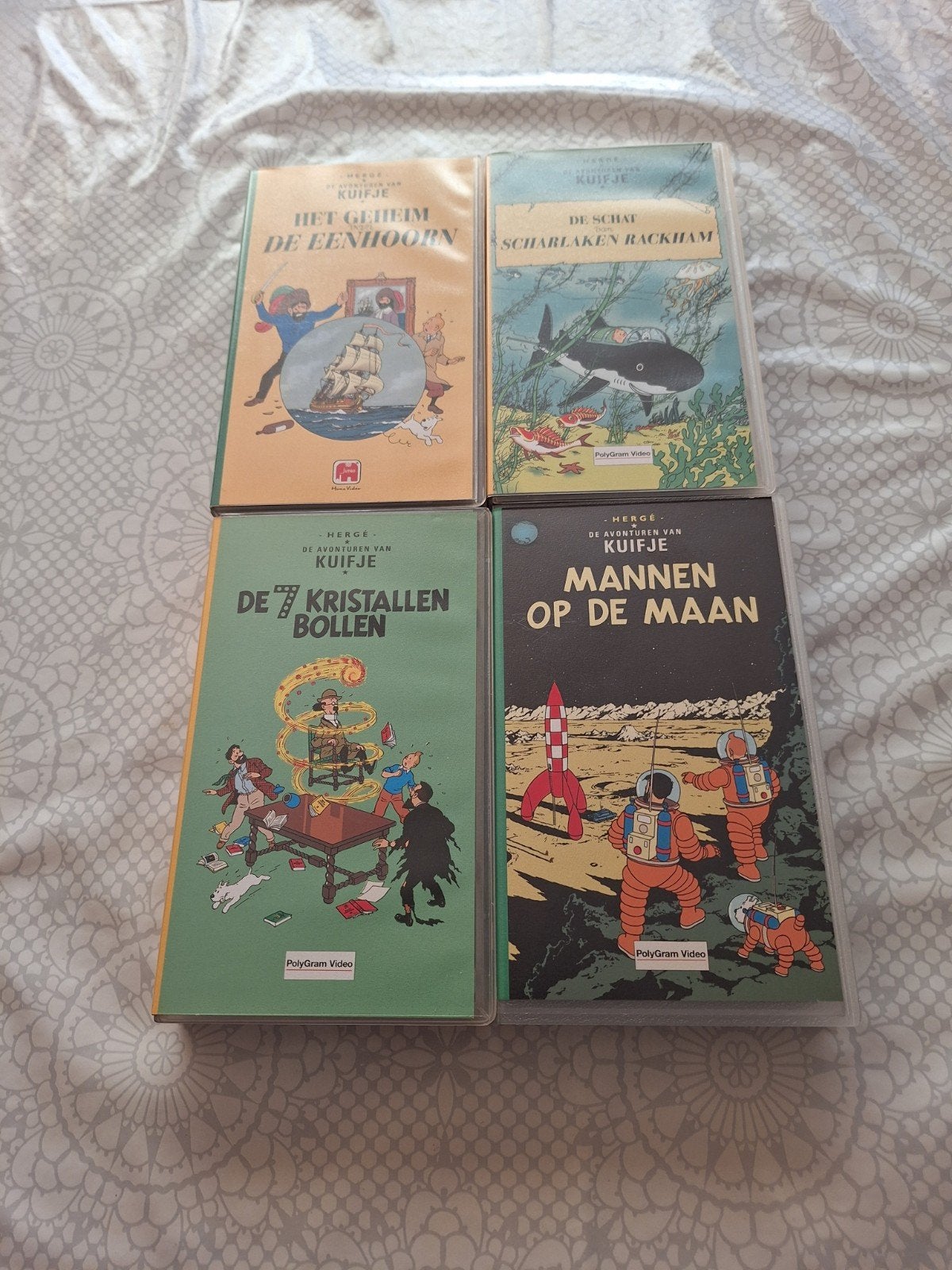 4 videobanden kinderfilms, Cd's en Dvd's, VHS | Kinderen en Jeugd, Alle leeftijden, Ophalen, Overige typen
