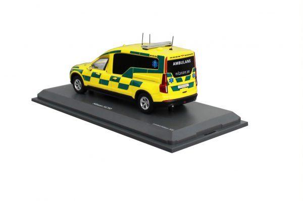 Volvo Nilsson XC90 Ambulance “Sweden” Geel/Groen 1-43 Schuco, Auto, Nieuw, Ophalen of Verzenden, Schuco
