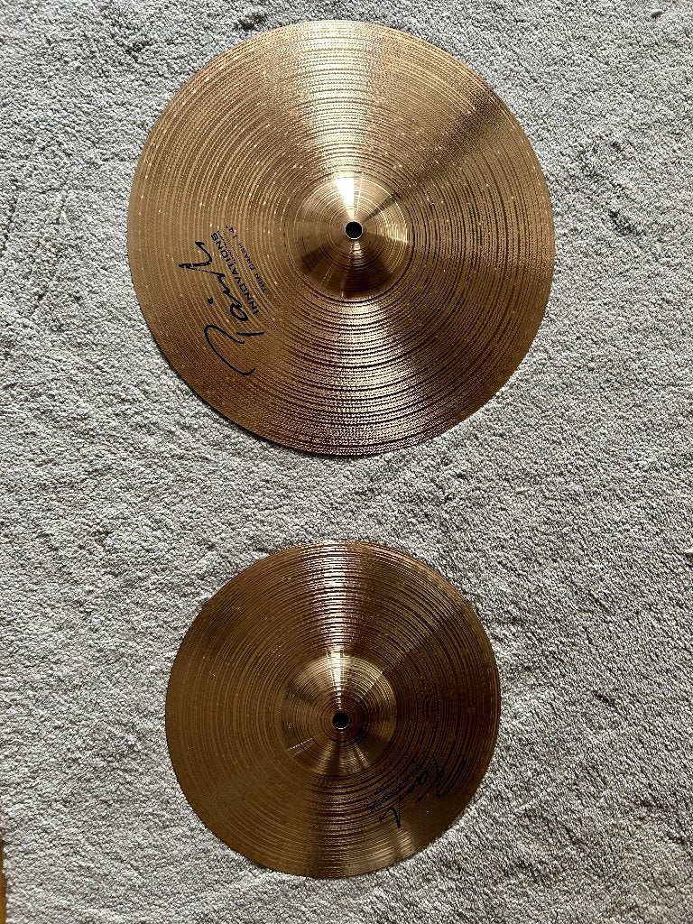 Paiste Innovations Thin Crash 14" en Splash 11" bekkens, Muziek en Instrumenten, Ophalen of Verzenden, Gebruikt, Overige merken