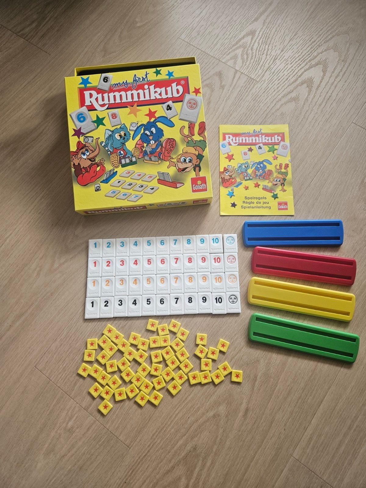 My First Rummikub - Educatief cijferspel voor kinderen, Een of twee spelers, Ophalen, Zo goed als nieuw, Goliath