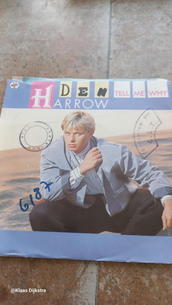 Den Harrow - Tell Me Why, Cd's en Dvd's, Vinyl Singles, Ophalen of Verzenden, Gebruikt, Pop