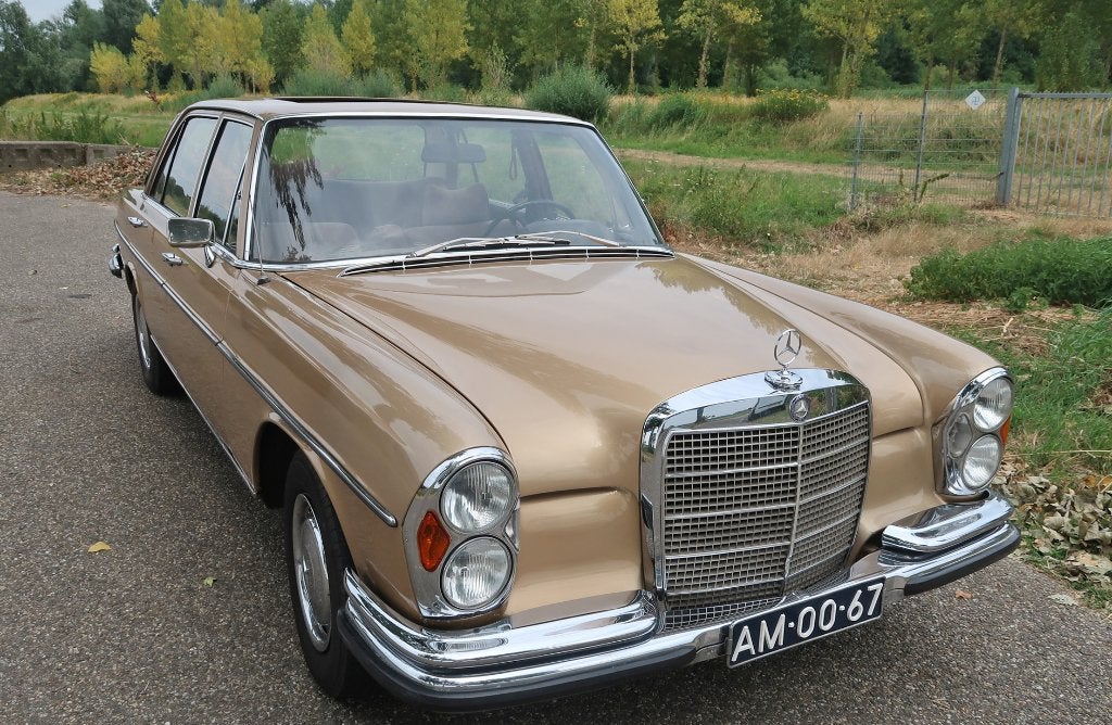 Mercedes-Benz Mercedes 280 SEL uit 1969 Goudkleurig W108, Auto's, Automaat, 125 pk, Overige modellen, Particulier