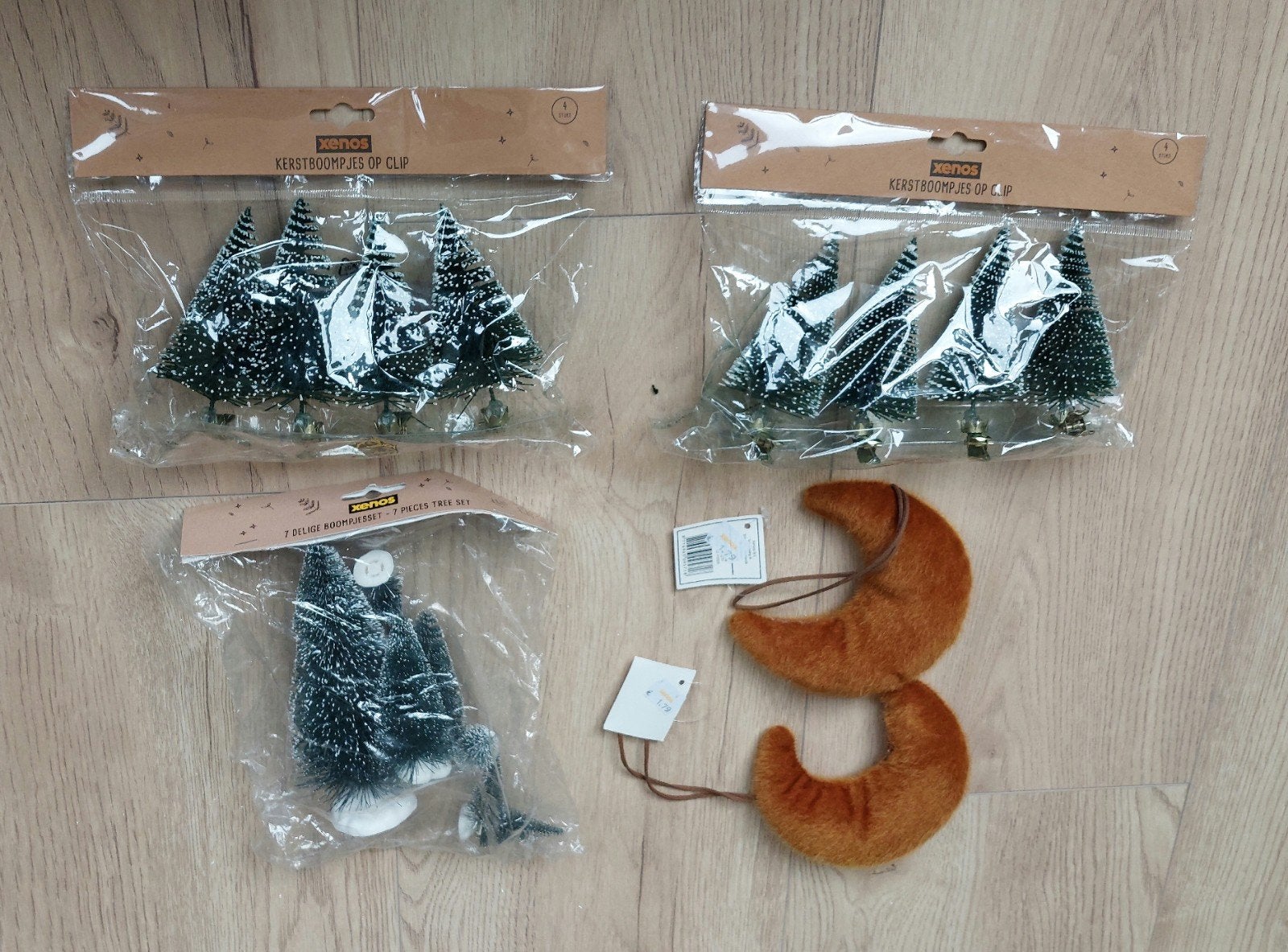 (Kerst-)decoratie, nieuw. 17 stuks totaal. Kadotip., Ophalen of Verzenden, Nieuw