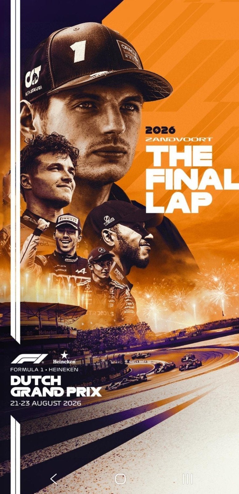 F1 tickets Zandvoort 2026 6 stuks, Drie personen of meer