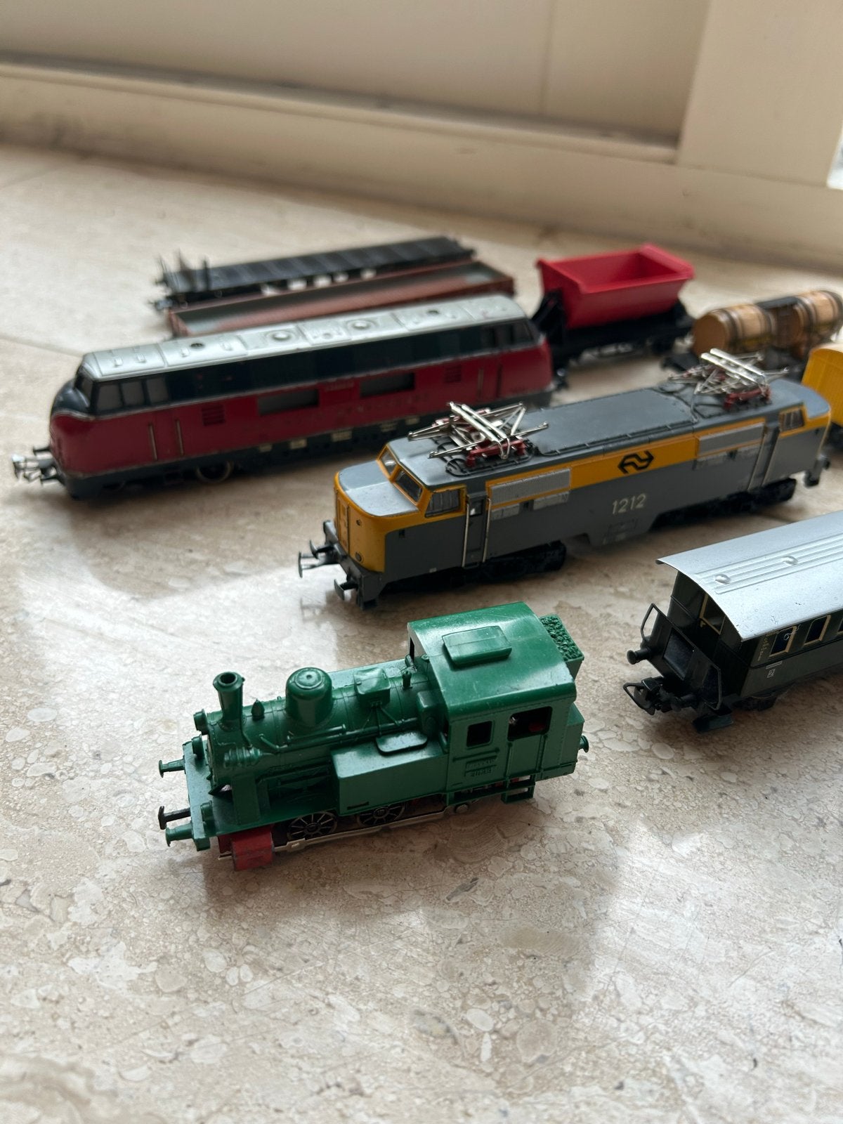 Grote Märklin HD Treinset Collectie met Accessoires, Hobby en Vrije tijd, Ophalen, Wisselstroom, NS, Märklin