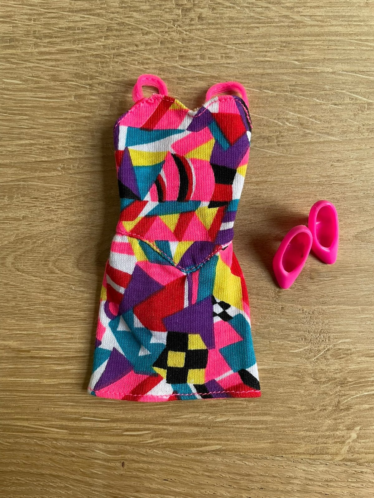 Vintage Barbie Tahiti jurk Mattel 1992, Ophalen of Verzenden, Zo goed als nieuw, Kleertjes