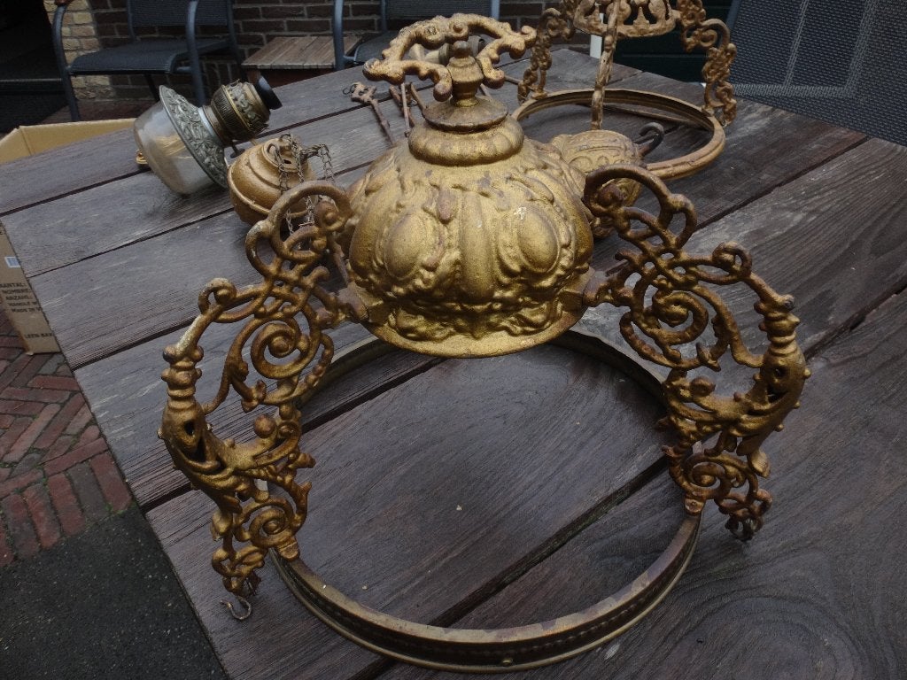 Antieke lampen, Antiek en Kunst, Ophalen