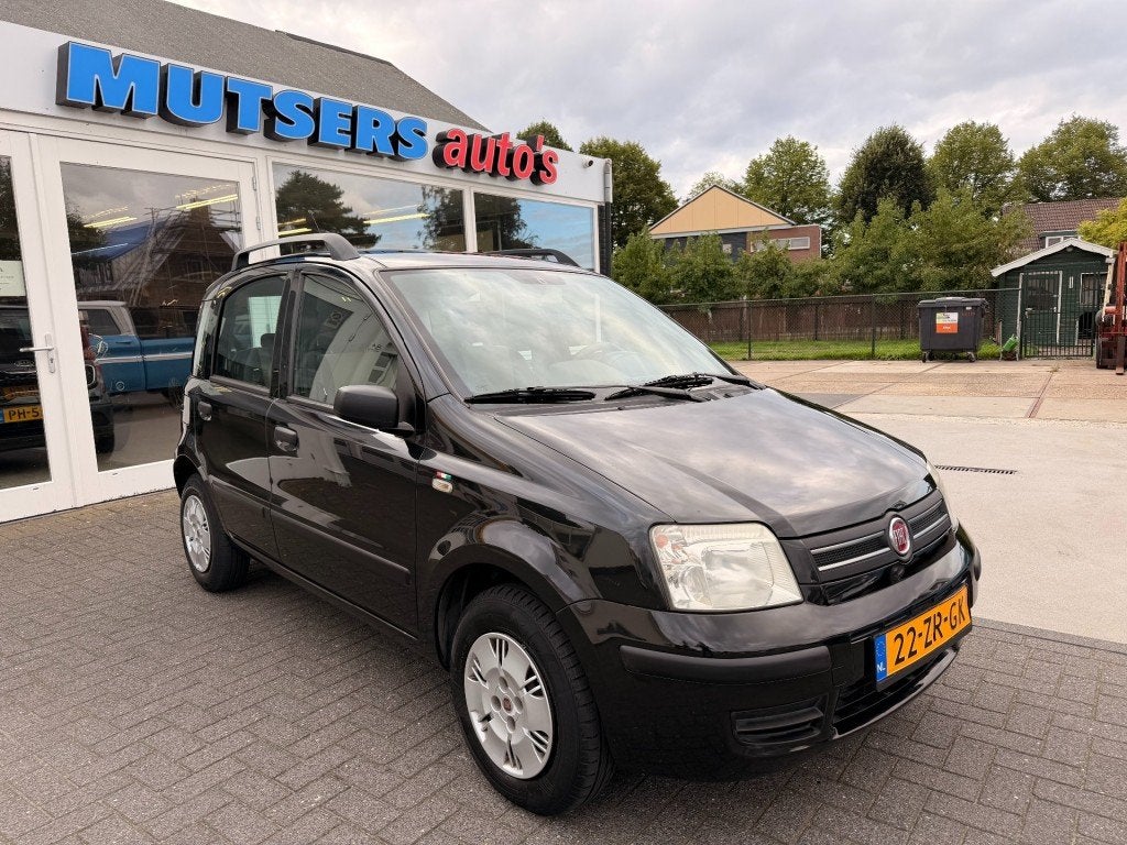 Fiat PANDA 1.2 EDIZIONE COOL - Airco - D-riem vervangen, Gebruikt, Zwart, Handgeschakeld, Euro 4