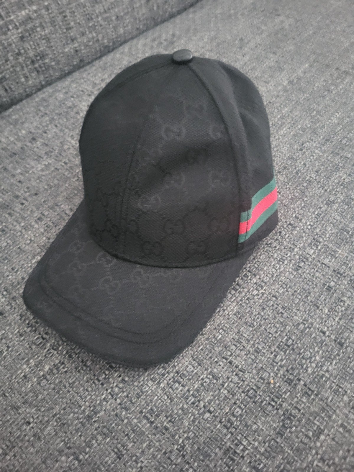Zwarte Gucci Pet - Verstelbare Maat, Kleding | Heren, Hoeden en Petten, Pet, Gucci, Gedragen, One size fits all
