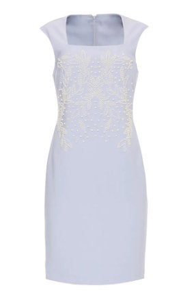Joseph Ribkoff elegante chique grijze stretch jurk 44, Kleding | Dames, ., Maat 42/44 (L), Joseph Ribkoff, Nieuw