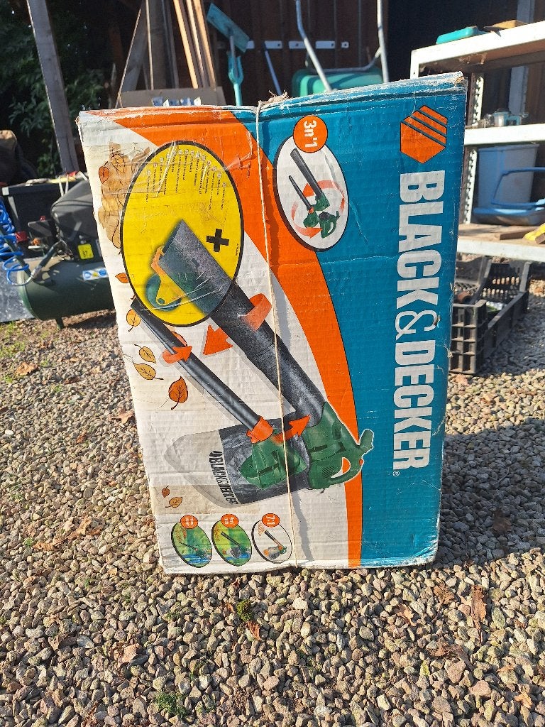 Bladblazer elektrisch, Tuin en Terras, Ophalen, Gebruikt, Met opvangzak, Elektrisch