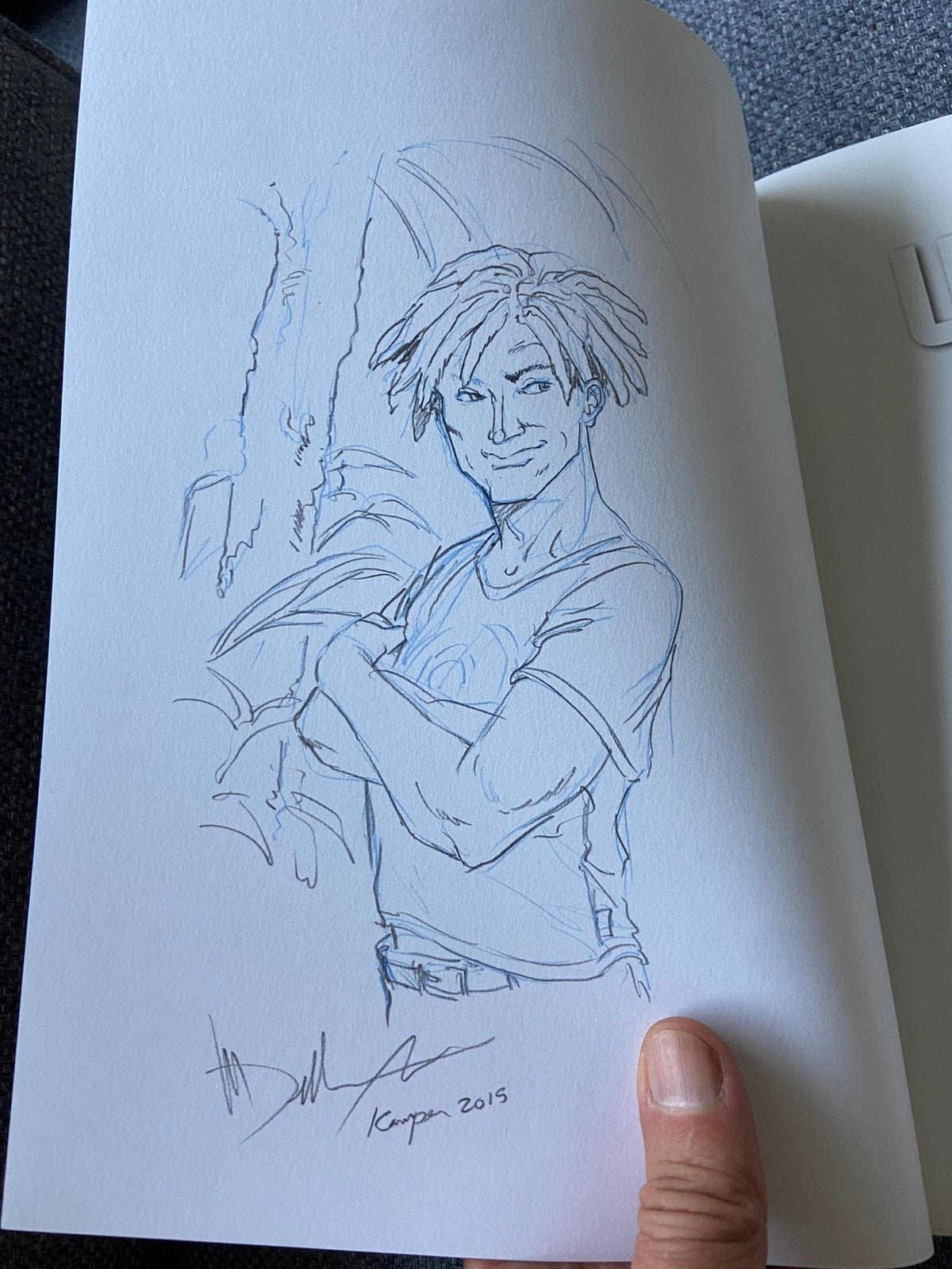 Marissa Delbressine - Gestrand - Met tekening - Ritstier, Eén stripboek, Ophalen of Verzenden, Zo goed als nieuw, Marissa Delbressine; Willem Ritstier