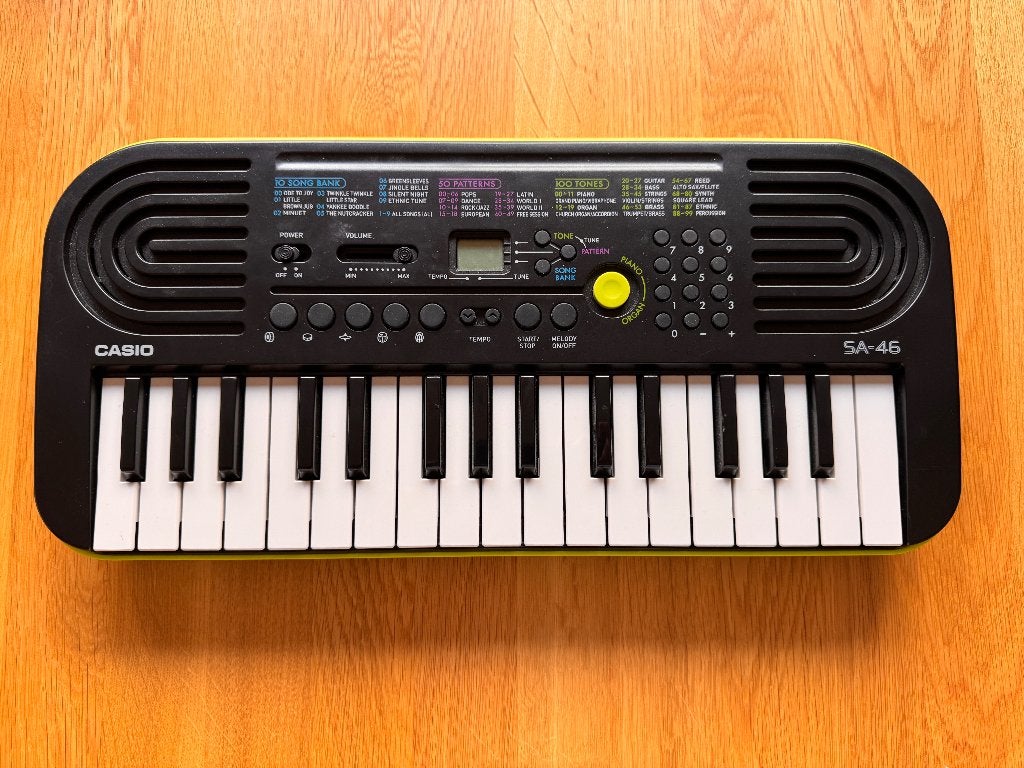 Casio SA 46 keyboard, Muziek en Instrumenten, Keyboards, Ophalen, Gebruikt, Overige aantallen, Casio