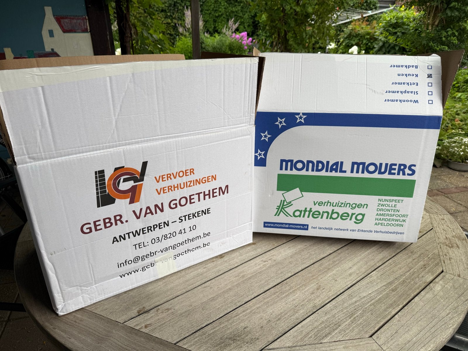 27 professionele verhuisdozen, Ophalen, Doos, Opvouwbaar, 50 tot 75 cm