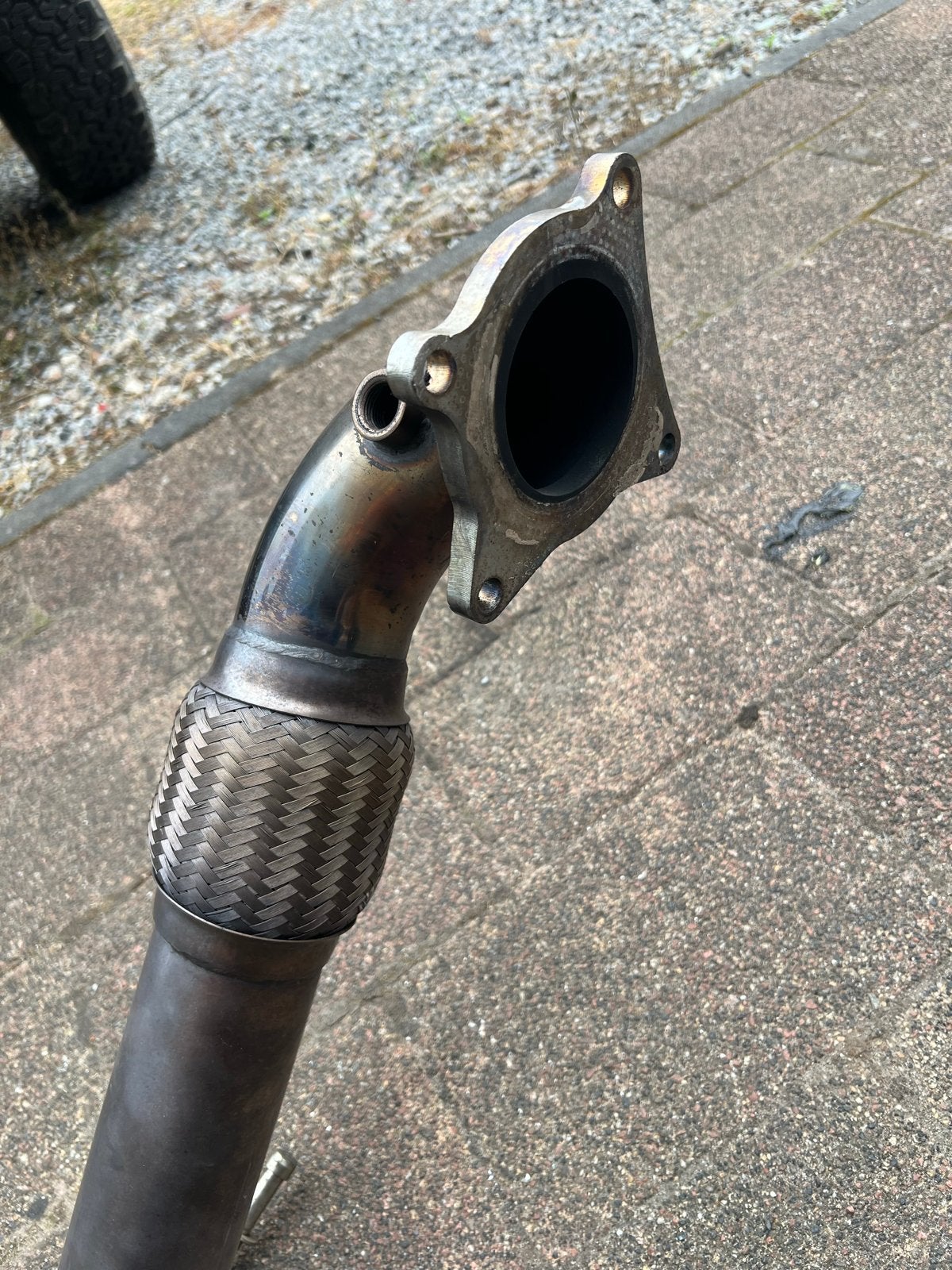 Downpipe met flexibel stuk golf 6 gti, Ophalen, Gebruikt, Universele onderdelen