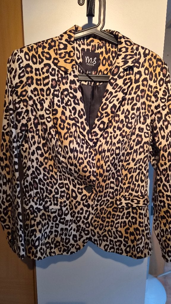Blazer, Meerkleurig, Zo goed als nieuw, Jasje, MS Mode