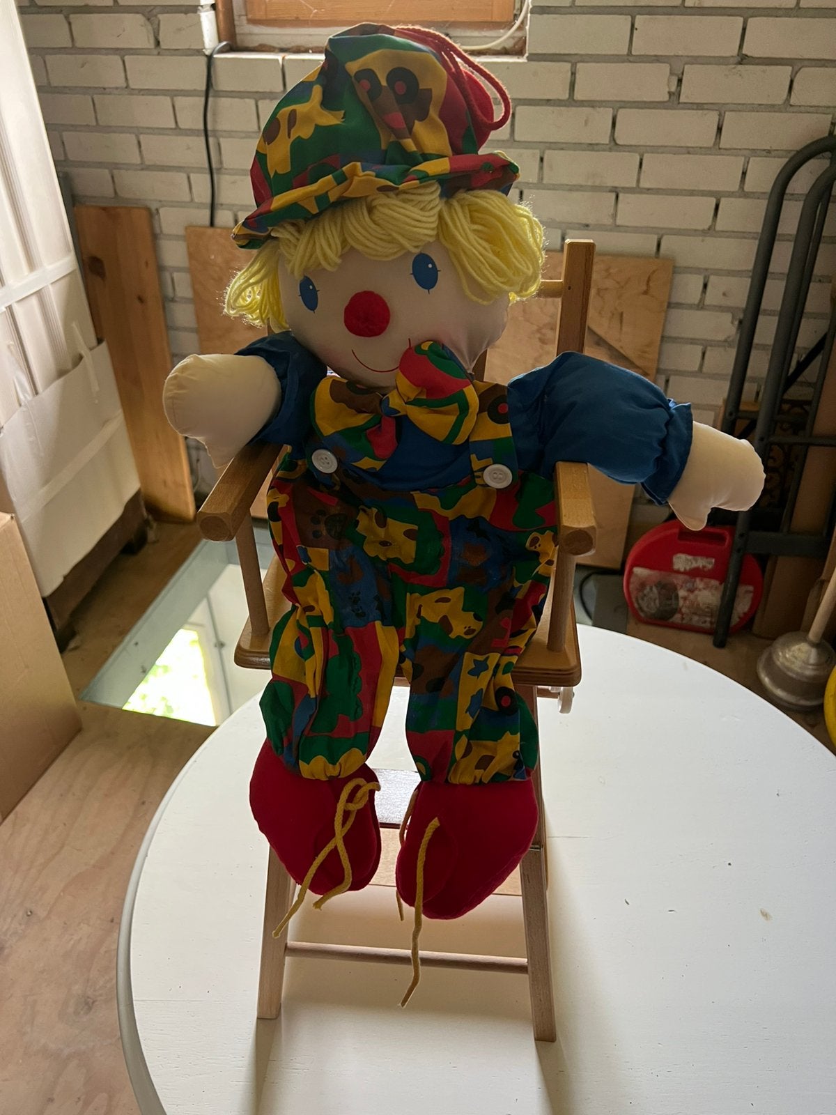 Poppenstoel, inklapbaar, Ophalen of Verzenden, Zo goed als nieuw, Babypop