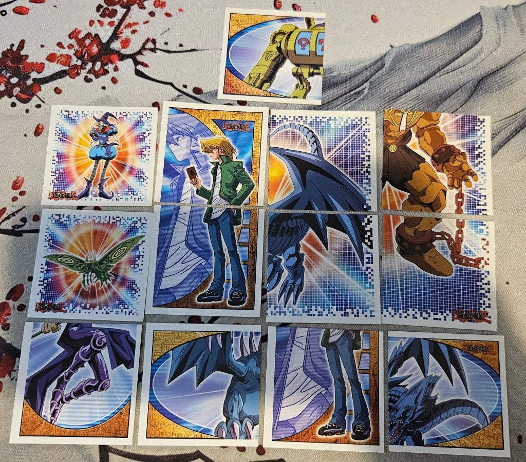 2002 Yu-Gi-Oh! Merlin stickers, Ophalen of Verzenden, Zo goed als nieuw