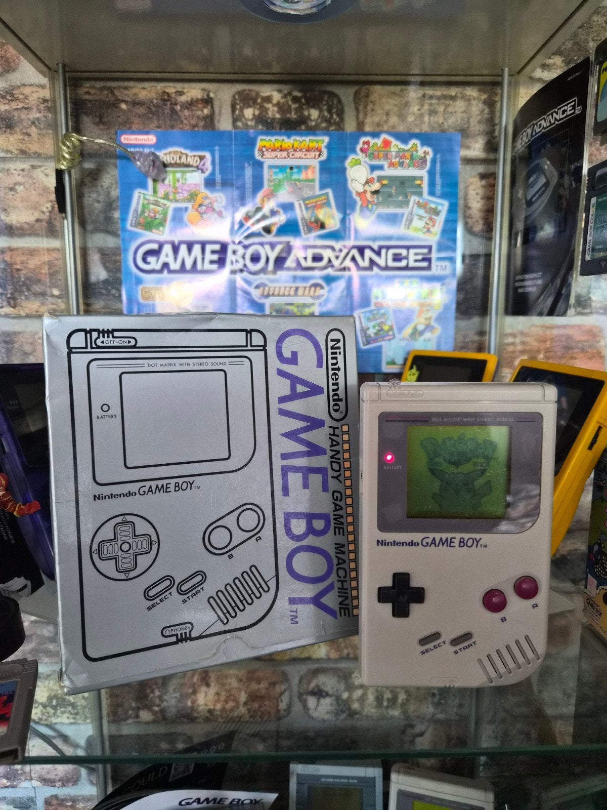 Hele mooie gameboy classic met doos, Spelcomputers en Games, Spelcomputers | Nintendo Game Boy, Ophalen of Verzenden, Zo goed als nieuw