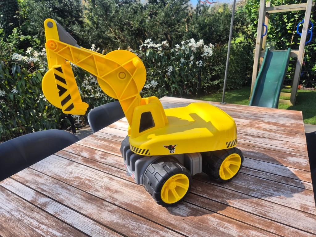BIG Power Worker Maxi Digger (graafmachine), Ophalen, Zo goed als nieuw, Loopvoertuig