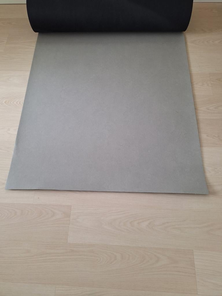 Vinyl, bruin/grijs gemeleerd. 115 × 475 cm., Ophalen, Grijs, Nieuw, Minder dan 10 m²