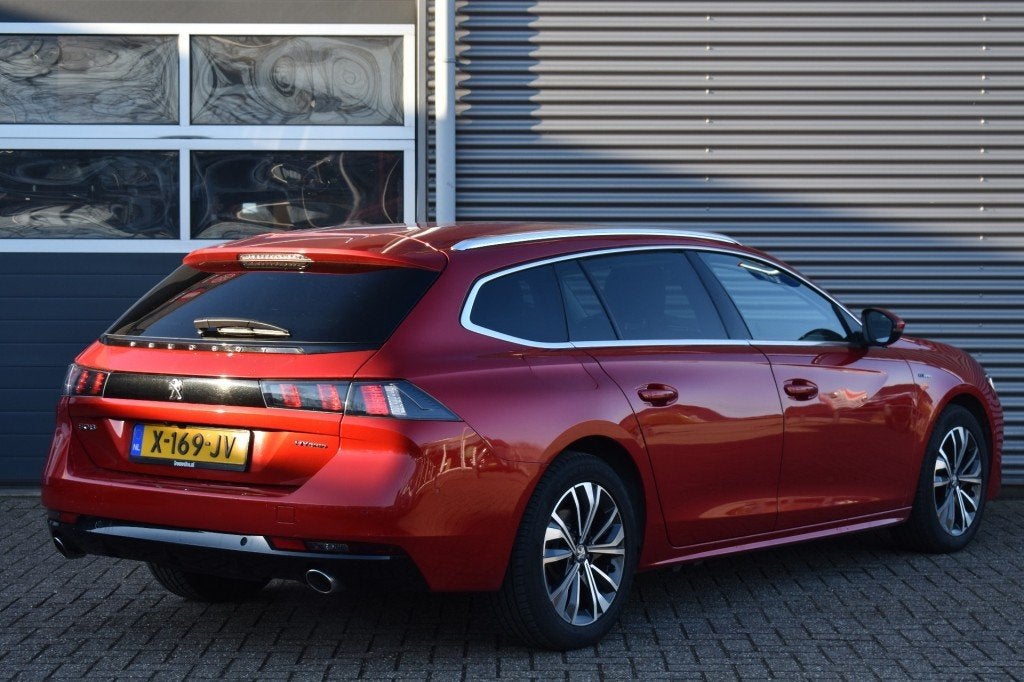 Peugeot 508 1.6 PHEV / ADAP.CRUISE / STOEL.VERW. / P.CAM  /, Auto's, 745 kg, 181 pk, Hybride Elektrisch/Benzine, 102 €/maand