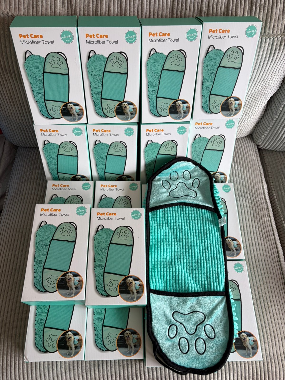 Partij handel 24 stuks hondenhanddoeken Nieuw!, Dieren en Toebehoren, Ophalen of Verzenden, Nieuw