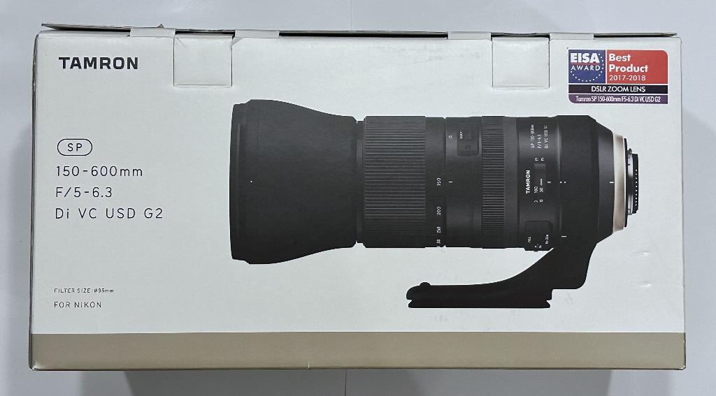 Tamron 150-600mm G2 + 1.4x converter + TAP-in + UV filter, Ophalen of Verzenden, Zo goed als nieuw, Telelens, Zoom