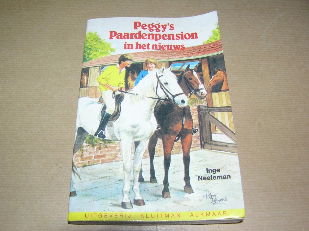 Peggy's paardenpension in het nieuws -Inge Neeleman, Boeken, Ophalen of Verzenden, Gelezen, Inge Neeleman, Fictie