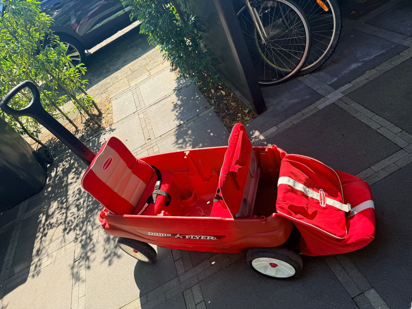 Radio Flyer Duwvoertuig met zitjes en opbergruimte, Ophalen, Gebruikt, Duwvoertuig