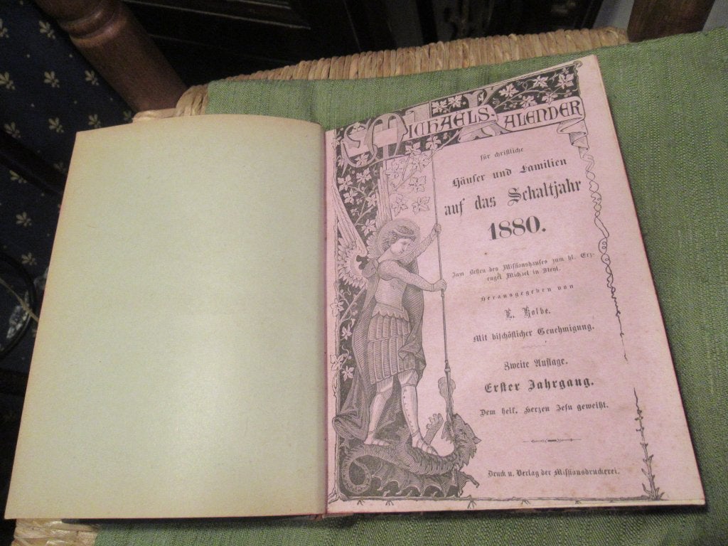 St Michaels  Kalender 1880-1885, Ophalen of Verzenden, Allerlei