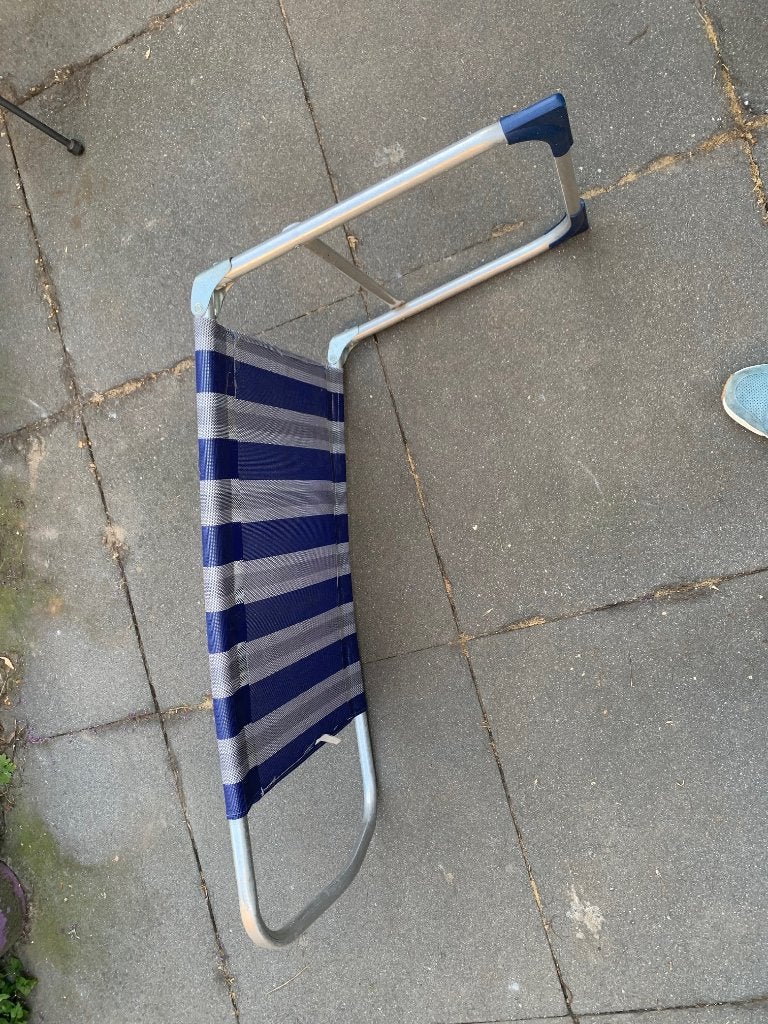 Voetensteun voor campingstoel, Ophalen, Gebruikt, Campingmeubel-accessoire