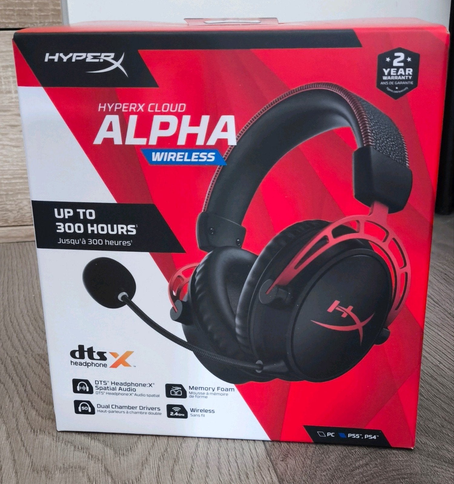 HyperX Cloud Alpha Wireless Gaming Headset - Nieuw in doos, Computers en Software, Headsets, Overige merken, Nieuw, Ophalen of Verzenden