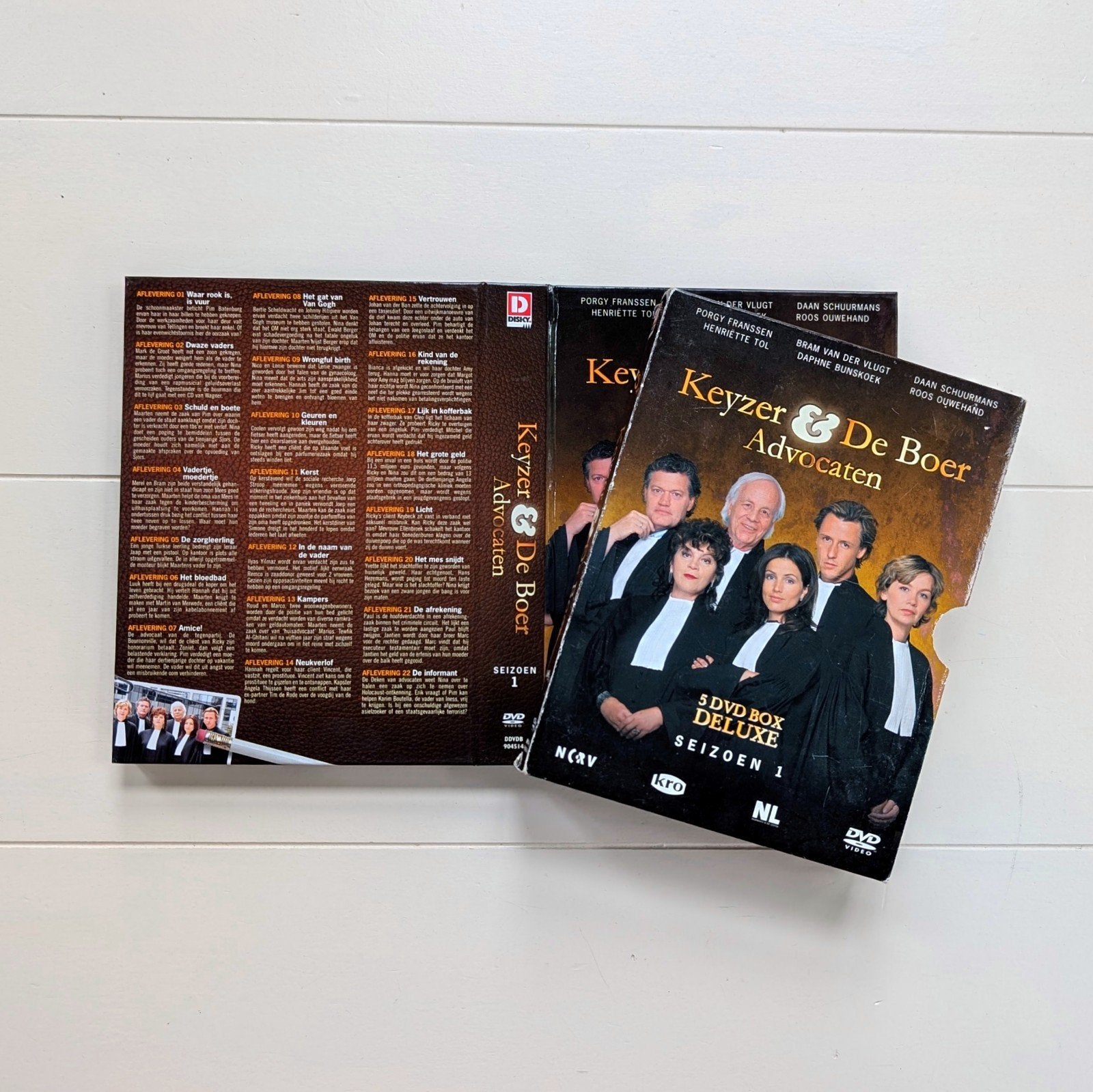Keyzer & De Boer Advocaten Seizoen 1 (2005) 5 x DVD Box, Verzenden, Zo goed als nieuw
