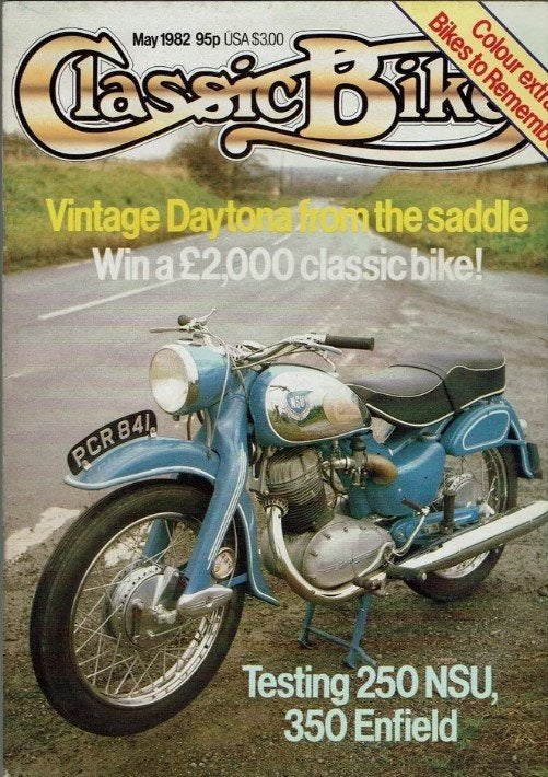 Classic Bike Magazine mei 1982, Ophalen of Verzenden, Gelezen