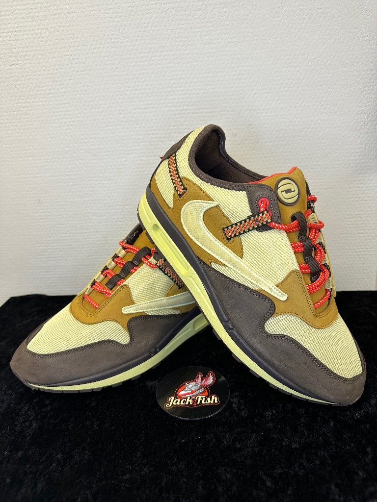 Nike air Max 1 Travis Scott Baroque brown - size 46, Kleding | Heren, Schoenen, Nike air max, Overige kleuren, Nieuw, Ophalen of Verzenden