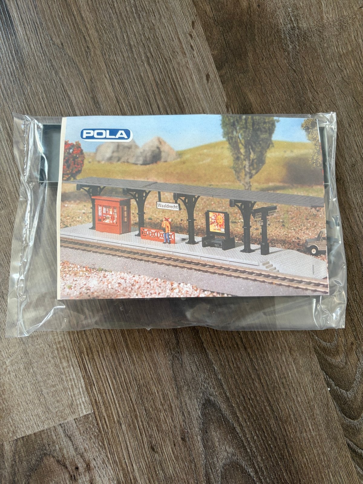 Pola HO 552 Station Waaldrecht Bouwpakket Nieuw, Hobby en Vrije tijd, Overige merken, Gelijkstroom of Wisselstroom, Brug, Tunnel of Gebouw
