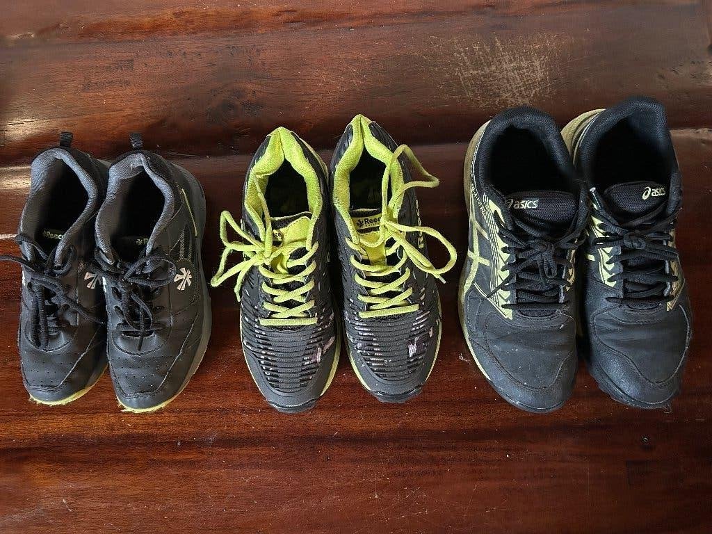 Reece en Asics hockeyschoenen maat 38, 40 en 42, Ophalen of Verzenden, Gebruikt, Schoenen