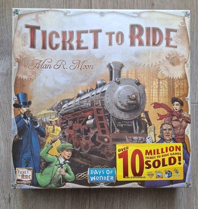 Ticket to Ride USA (nieuw in seal), Vijf spelers of meer, Ophalen of Verzenden, Nieuw, Days of Wonder