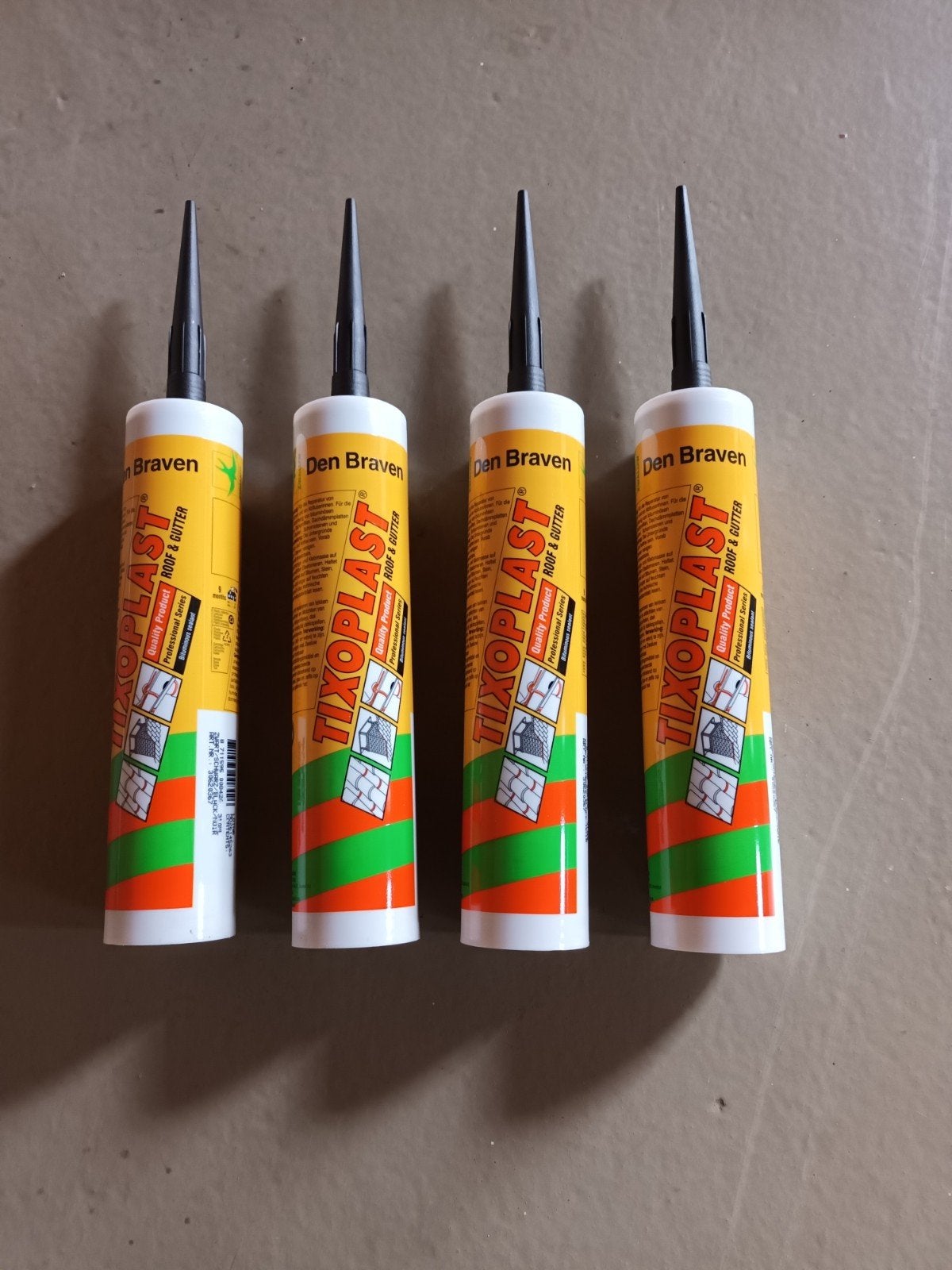Den Braven Tixoplast Bitumineuze Kit - Dak & Goot, Zwart, Nieuw, Beits, Ophalen of Verzenden