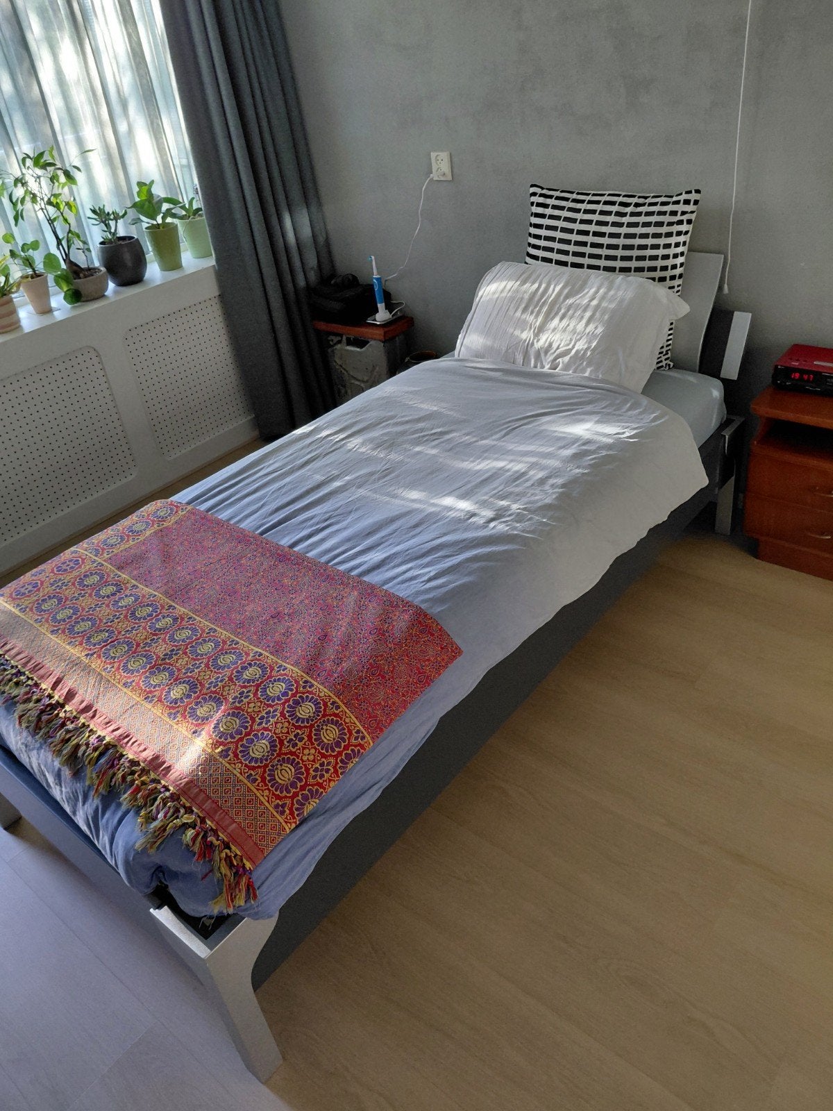 1 persoons bed, Huis en Inrichting, Ophalen, Gebruikt, Eenpersoons