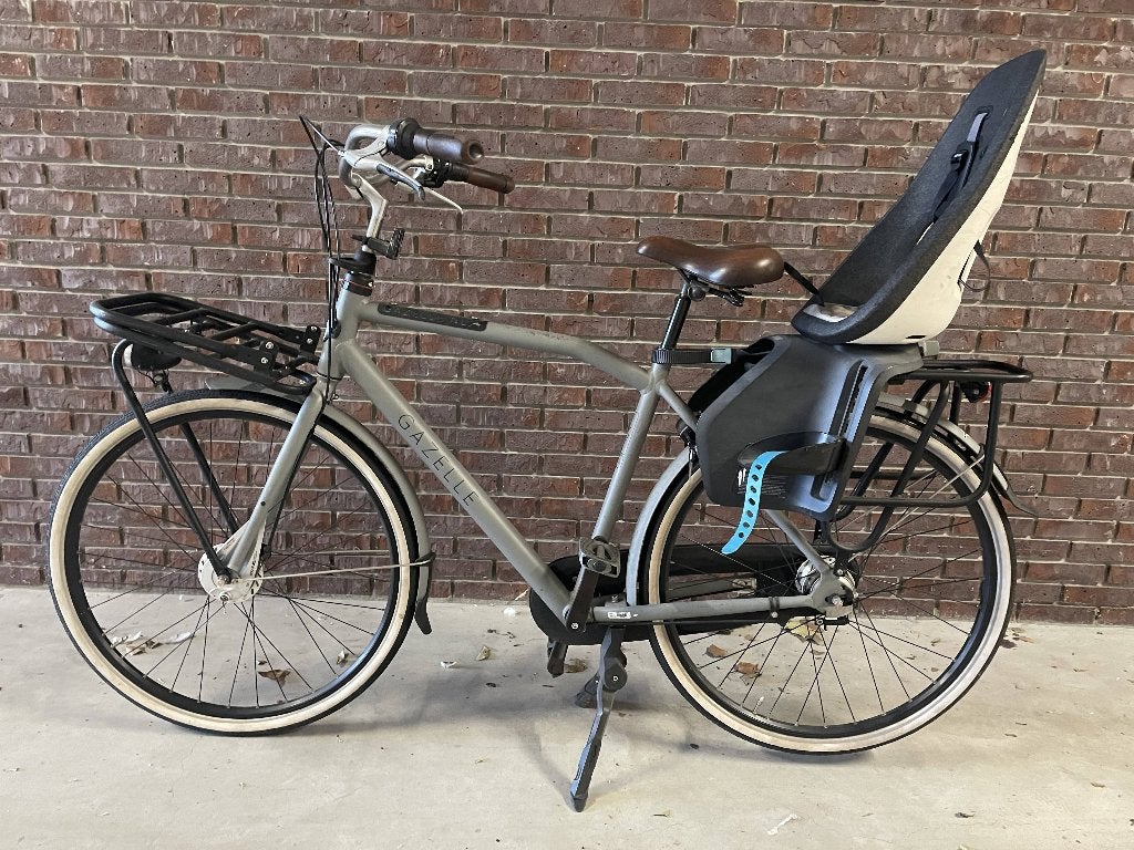 Gazelle Heavy Duty NL + Thule Yepp kinderzitje, Fietsen en Brommers, Ophalen, Gebruikt, Versnellingen, Gazelle
