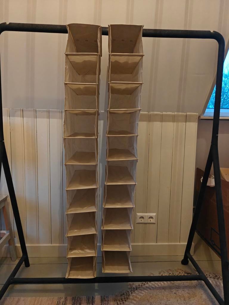 Schoenen opbergers/ shoe organizers ikea - 2 stuks, Ophalen, Gebruikt