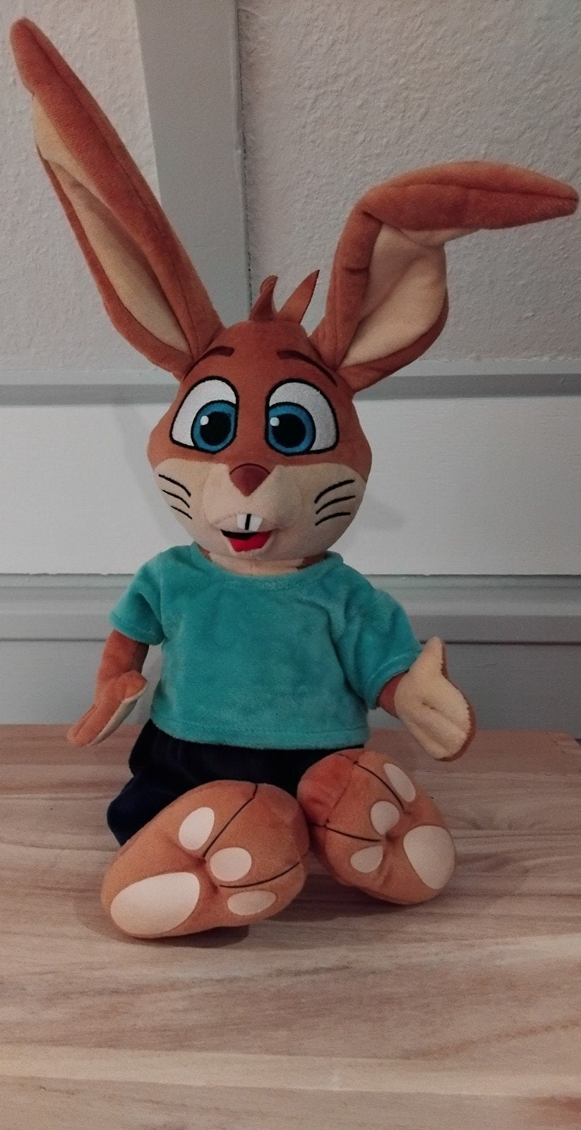 Koos Konijn knuffel XL met label z.g.a.n. - 50 cm -, Kinderen en Baby's, Speelgoed | Knuffels en Pluche, Overige merken, Overige karakters